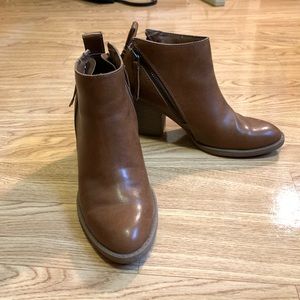 Brown booties